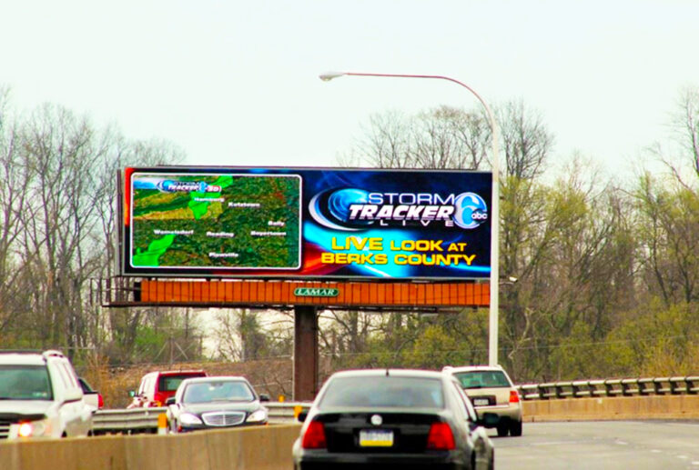 Outdoor Traffic Guidance Screen