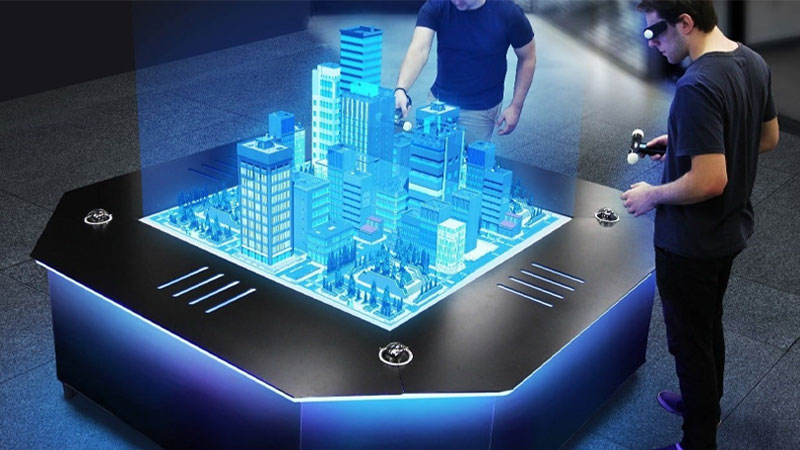 3D Holograms Can Reproduce Images.