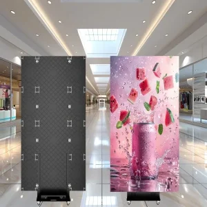 P2.5 indoor triple-fold LED advertising screen
